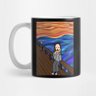 The Yawn (Large Print) Mug